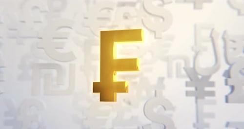 Swiss Franc - Currency Loop - 4K