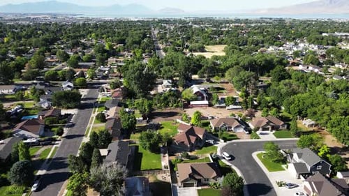 Eine Stadt in Amerika