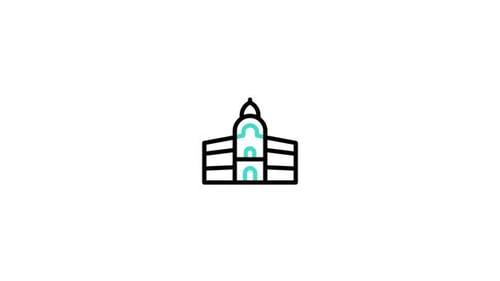 Icono animado de la casa municipal