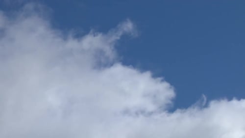 Clouds and Sky on a Bright Sunny Day