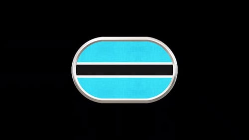 3D Spinning Oval Element with Fabric Texture