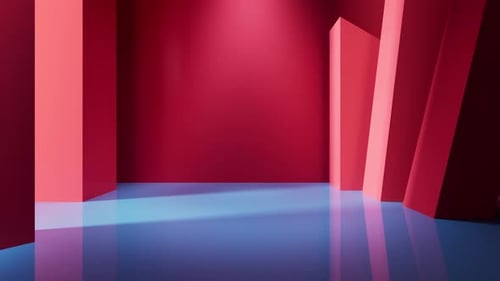 Abstrakte geometrische Innenstruktur