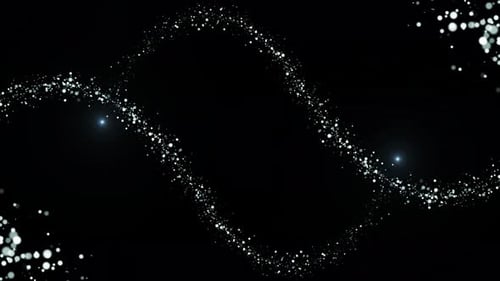 Fundo de partículas cintilantes