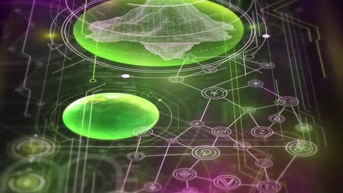 Infographics and Digital Data in 3D Space