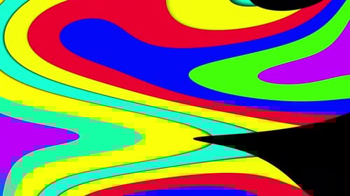 Abstract Gradient Shape Moving Colorful Animation Background video