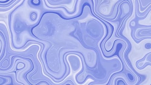 Abstract Fluid Blue Liquid Waves Background Animation