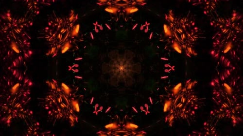 120 Bpm Kick Rhythm Visualization Vj Loop Seamless Geometric Patterns