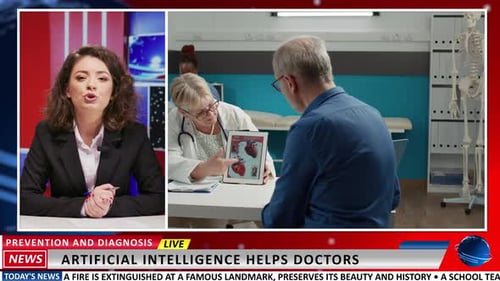 Presenter Reporting Healthcare News