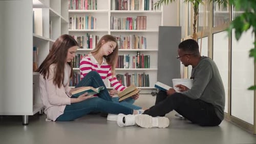 Readers Club Meeting in Public Library