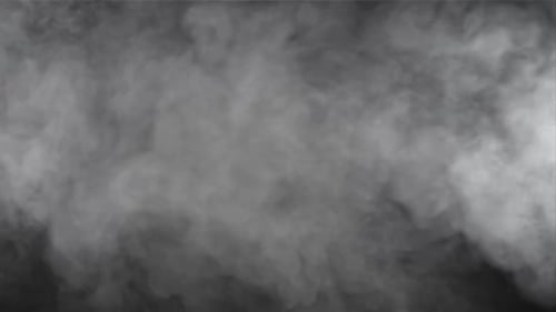 Thick White Smoke Filmed on a Highspeed Camera at 1000 Fps