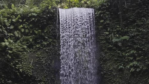 Famous Tibumana falls in Bali