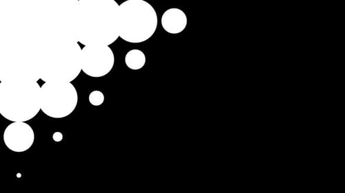 Colección Stanza: Una serie de círculos muestran la pantalla desde la derecha en una transición en cascada