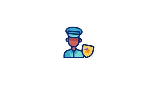 Police Animated Icon