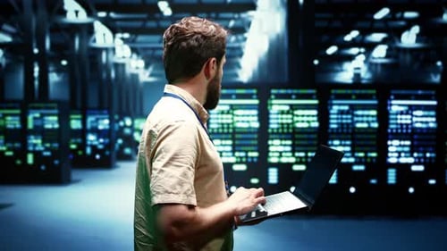Administrator Checking Server Event Logs