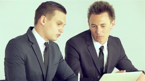 Businessman Convincingly Explains His Companion