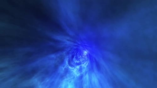 3D Animation of the Time Vortex | Travel in Hyperspace | Flying through a Vortex Tunnel in Space HD