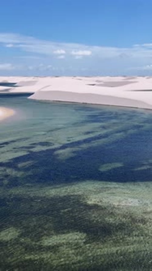 Lencois Maranhenses At Barreirinhas In Maranhao Brazil Northeastern.