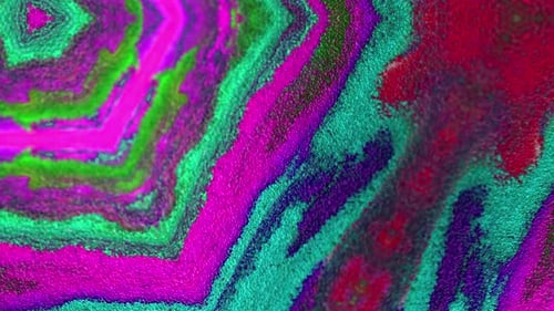 Vibrant Fluid Abstract Colorful Flowing Background Loop