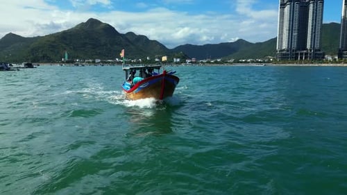 Fishermen Come Out of the Boat Bay
