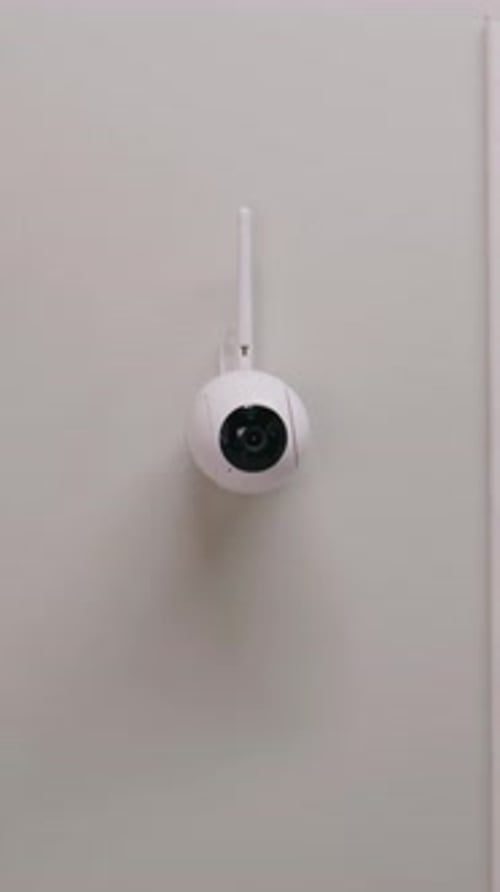 CCTV Camera with Microphone and Motion Sensor
