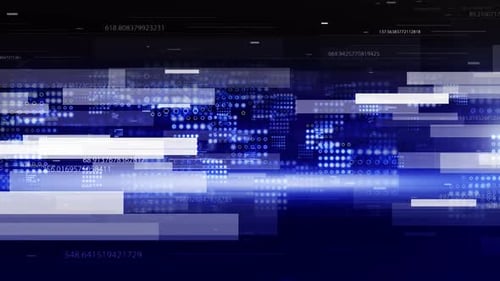 Technology Background Loop, Business Corporate Abstract 167