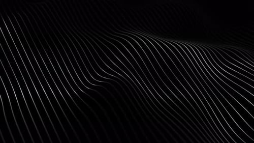 Abstract Wavy Lines Moving Seamless Loop Background