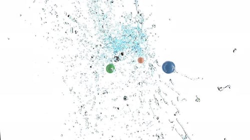 Dynamic Water Splash Effect with Alpha Channel