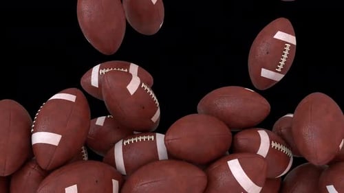 Falling Footballs Transition