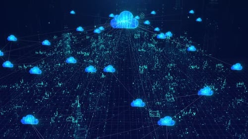 Cloud-Based Network Technology in Holographic Urban City