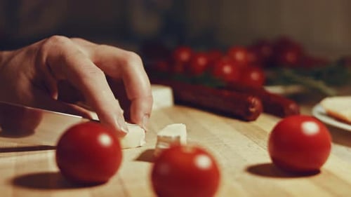 Steam Transformation Effect of We Cut Brie Cheese