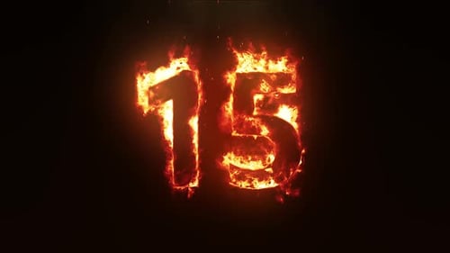 Burning Number 15. Fire Number