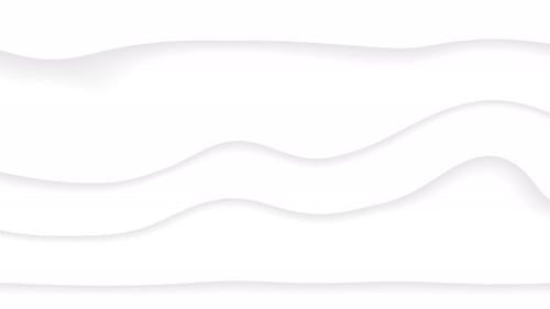 Abstract Fluid White Waves Seamless Looping Background