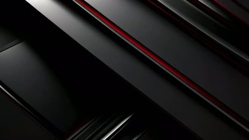 Dynamic Abstract Metallic Background with Red Accents