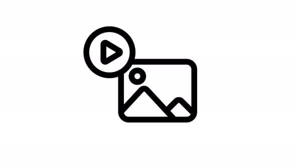 motion line icon animation, Elements Motion Graphics ft. motion & photo ...