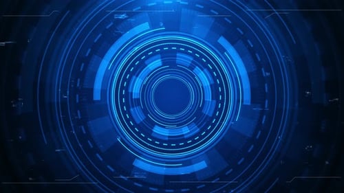 Futuristic lower third. Sci-fi design template for channel, news, information digital screen with bl