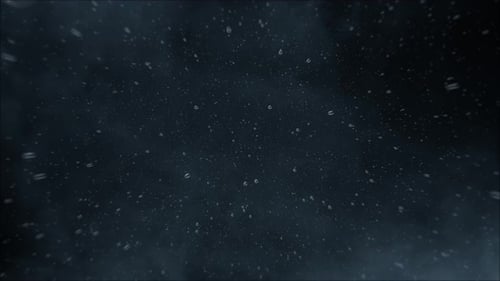 Dynamic Rain Water Droplets Logo Reveal