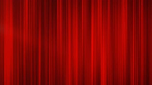 Red Stage Curtains Seamless Loop Background Animation