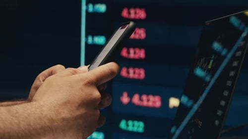 Man Work with Chat Gpt AI Online Connecting with AI and Using a Chat GPT IT Engineer Software