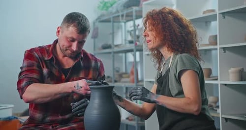 Focused Pottery Crafting