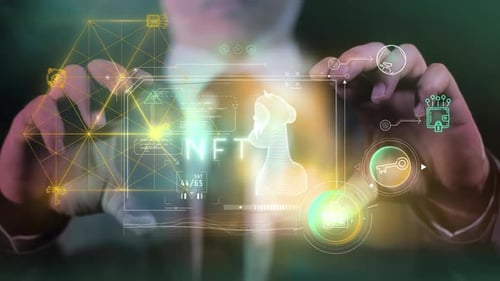 Infographics About NFT Collection On The Gadget Of The Future HD