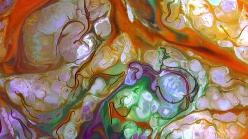 Abstract Fluid Color Motion Background