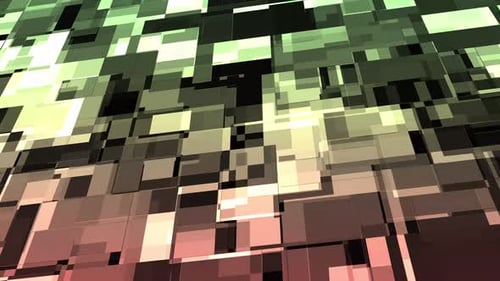 Green Gradient Technology Motion Animated Background