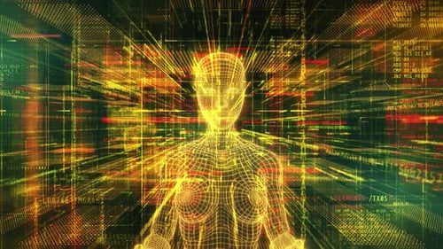 Künstliche Intelligenz im digitalen Raum der Computerprogrammierung