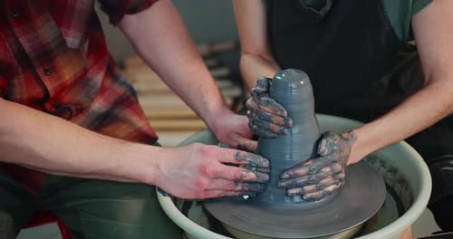 Focused Pottery Crafting