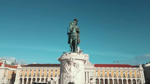 Praça do Comércio in Lissabon, Portugal
