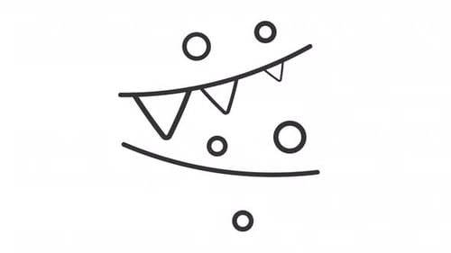 Planning Beach Party Line Animation