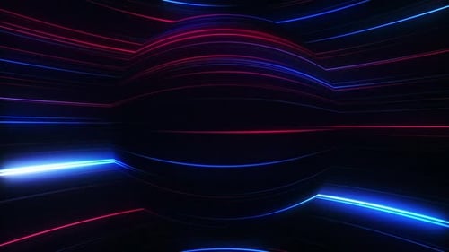 Trendy Neon Light Beams Cyberpunk Background