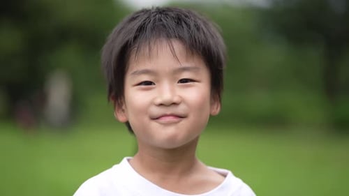 smiling boy