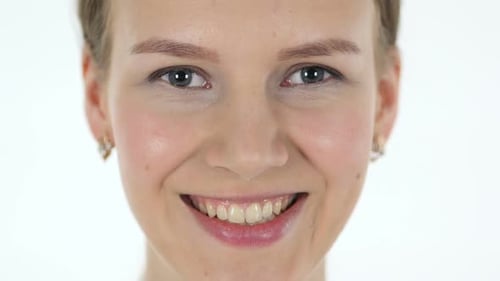 CloseUp of Smiling Female Face