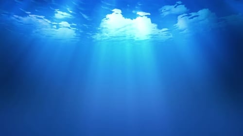Licht und Schatten unter Wasser